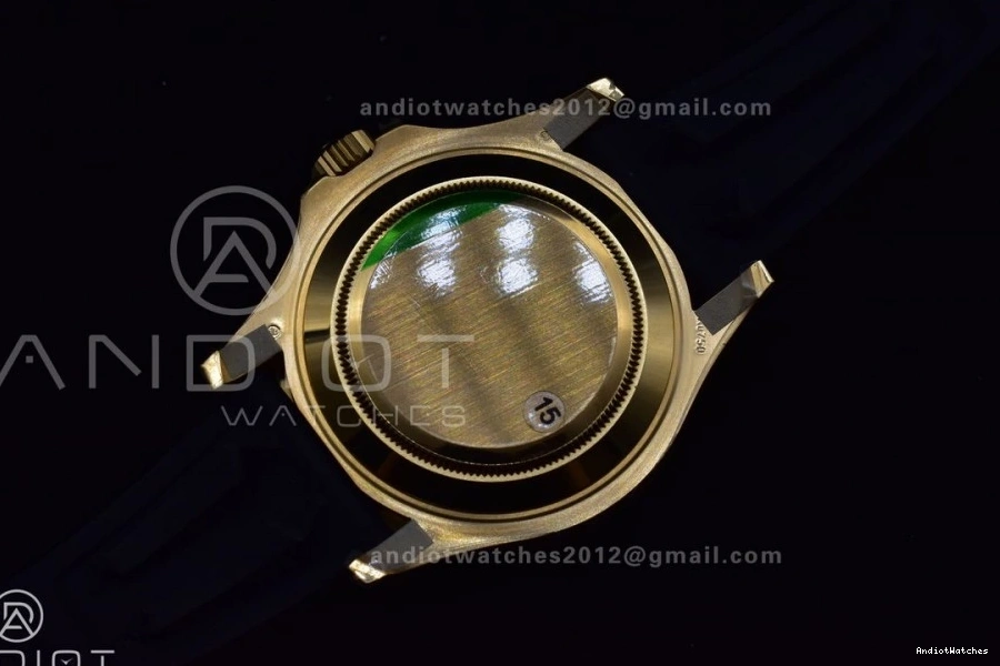 Yacht-Master Bezel 1:1 Rubber 1224 Black Ceramic Strap Best Black on 3D EyeCatching 42mm VS VSF Edition 226658 0401